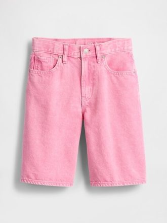 Kids Mid Rise Longline jeansshorts