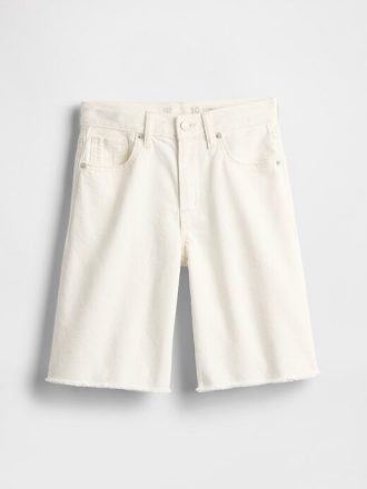 Kids Mid Rise Longline jeansshorts