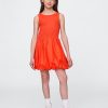 Kids Mixed Media Bubble Dress Kids Mixed Media Bubble Dress