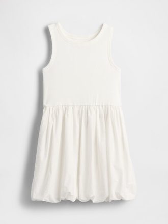 Kids Mixed Media Bubble Dress