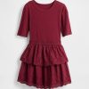 Kids Mixed Media Eyelet Dress Kids Mixed Media Eyelet Dress