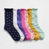 Kids Pointelle Crew Socks (7-pack) Kids Pointelle Crew Socks (7-pack)