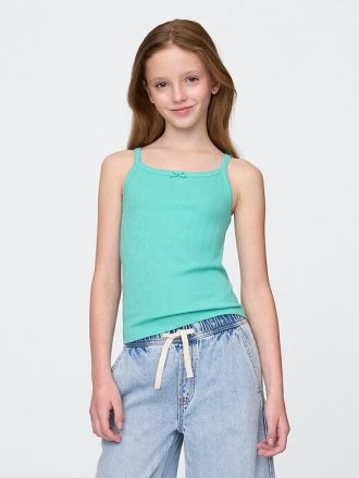 Kids Pointelle Rib Cami