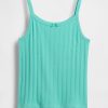Kids Pointelle Rib Cami Kids Pointelle Rib Cami