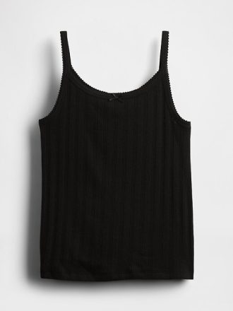 Kids Pointelle Rib Cami