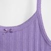Kids Pointelle Rib Cami Kids Pointelle Rib Cami