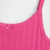 Kids Pointelle Rib Cami Kids Pointelle Rib Cami