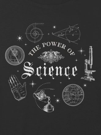 Kids Power of Science Grafisk Boxy Crop Tee