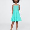 Kids Racerback Crochet Tank Dress