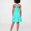 Kids Racerback Crochet Tank Dress