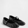 Kids Studded Mary Jane Flats