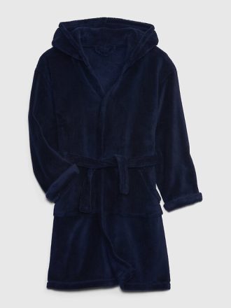 Kids återvunnen fuzzy Robe