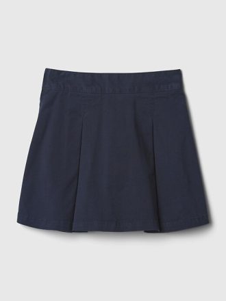 Kids Uniform Plisserad Khaki Skort