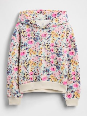 Kids VintageSoft Relaxed Floral Hoodie