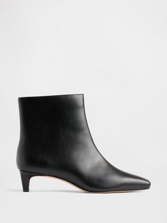 Kitten Heel Pointy Boots