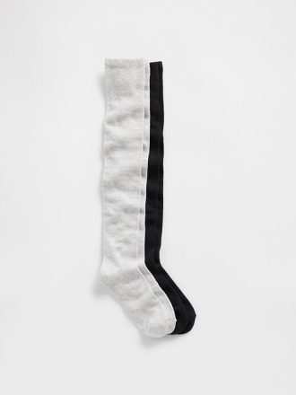 Knähöga strumpor för barn (2-pack)
