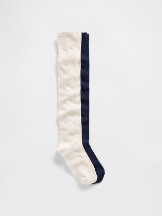 Knähöga strumpor för barn (2-pack)