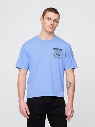 Kraftig Ramones grafisk t-shirt
