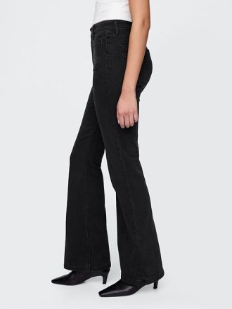 Kurviga High Rise 70-tals flare jeans