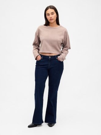 Kurviga Långa & Lean Jeans med låg linne
