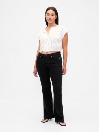Kurviga Långa & Lean Jeans med låg linne