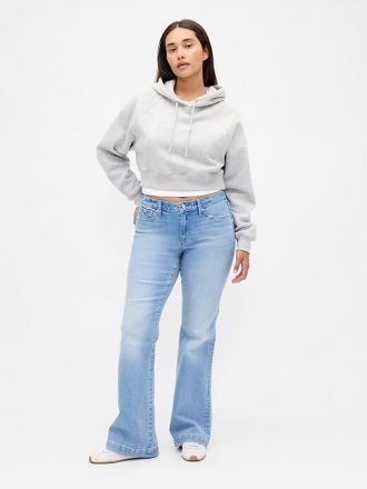 Kurviga Långa & Lean Jeans med låg linne