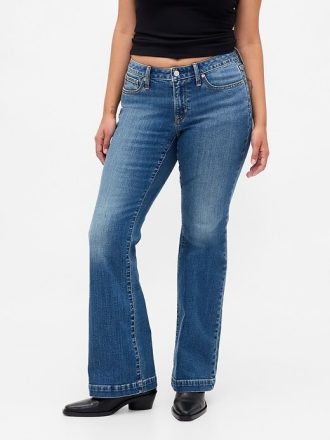 Kurviga Långa & Lean Jeans med låg linne