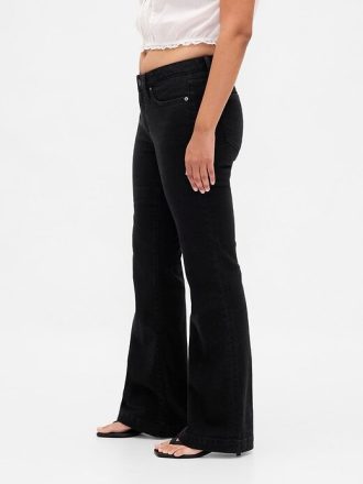 Kurviga Långa & Lean Jeans med låg linne