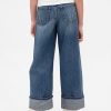 Låg resning för barn, säckiga jeans med vida ben Låg resning för barn, säckiga jeans med vida ben