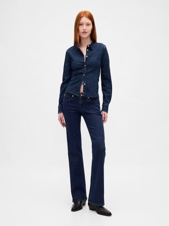 Låga och smala jeans