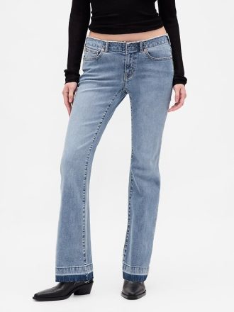 Låga och smala jeans