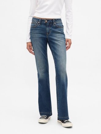 Låga och smala jeans