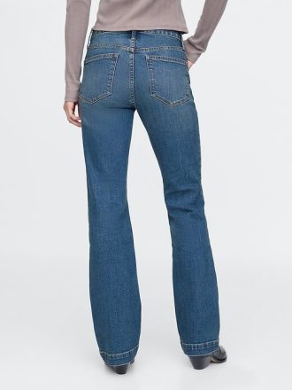 Låga och smala jeans