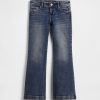 Lågfärgade flare jeans för barn