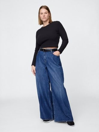 Lågt hängande extra baggy jeans