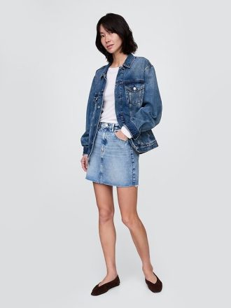 Linne-Blend Boatneck Crop T-shirt