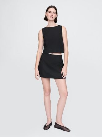 Linne-Blend Mini Skort