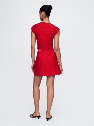 Linne-Blend Mini Skort