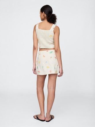 Linne-Blend Mini Skort