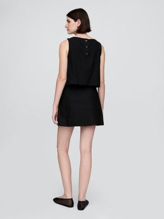 Linne-Blend Mini Skort