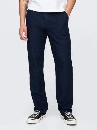 Linne-bomull Khakis
