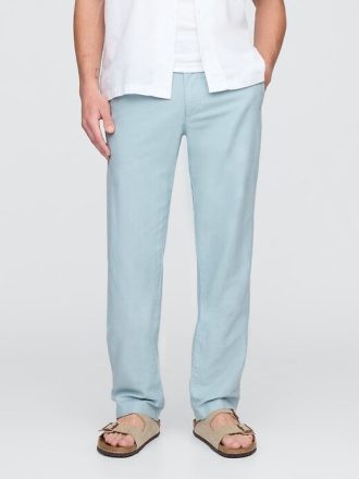 Linne-bomull Khakis