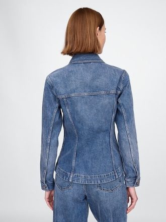 Longline jeansjacka Longline jeansjacka