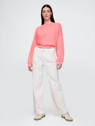 Lösa jeans i medelhög 90-tal
