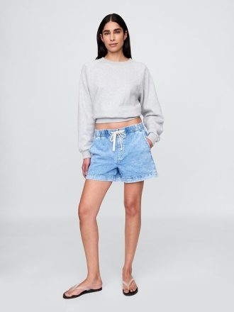Lätt jeansshorts