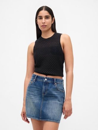 Lättvikts CashSoft Crop linne