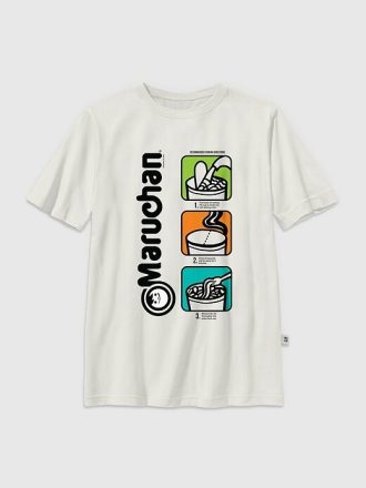 Maruchan Pop Art Grafisk T-shirt för barn