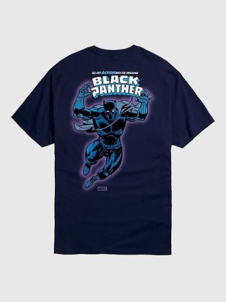 Marvel Black Panther kortärmad T-shirt