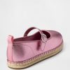 Mary Jane Espadrilles i metall för barn