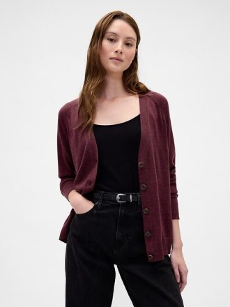 Merino Boyfriend Cardigan